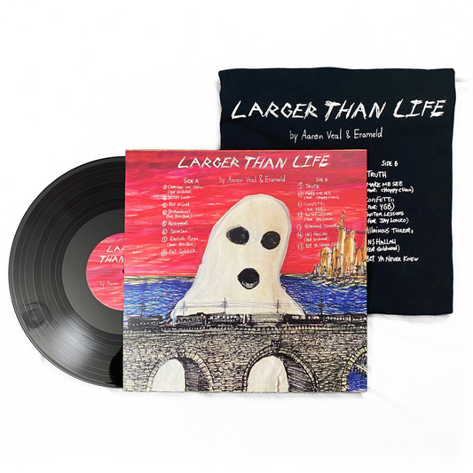 Larger Than Life | Shirt & Vinyl Bundle