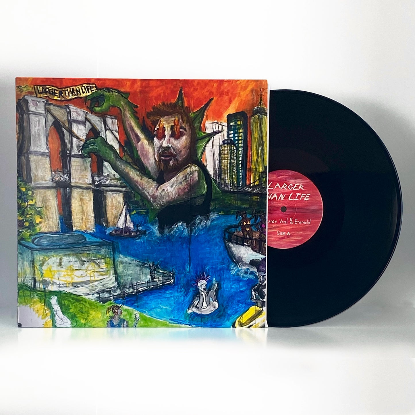 Larger Than Life | Shirt & Vinyl Bundle